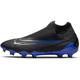 NIKE Men's Phantom Football Shoe, Black/Chrome-Hyper Royal, 11 UK