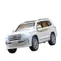 Scale Diecast Car 1:24 For TOYOTA LAND CRUISER SUV Car Model Alloy Static Die Cast Classic Luxury Cars Car Model Collectible Model vehicle (Color : B)