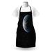 East Urban Home Galaxy Apron Unisex, Moon Planet Earth Cosmos, Adult Size, Blue, Polyester in Black | Wayfair 8CFD262CFAD445DB8B5857A3E46222CC