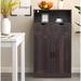 Bayou Breeze Benjamyn Accent Cabinet Wood in Brown | 42.5 H x 23.6 W x 11.8 D in | Wayfair D68E6474A4FB4A2689DE362B6DD3A55C