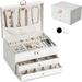 Everly Quinn Jewelry Organizer Box For Earrings Bracelets Rings | Wayfair A175CBF339504290A61C7397C66FB7F6