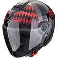 Scorpion Exo City II FC Bayern Casco Jet, nero-grigio-rosso, dimensione 3XL