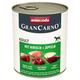 Lot animonda GranCarno Original 24 x 800 g pour chien - cerf, pommes
