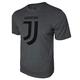 Icon Sports Unisex Logo Juventus Herren-T-Shirt, kurzärmelig, Deep Heather, M