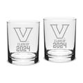 Vanderbilt Commodores Class of 2024 14oz. Two-Piece Classic Double Old Fashioned Glass Set