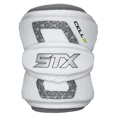 STX Cell VI Men's Lacrosse Elbow Pads White