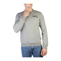 Napapijri , Mens Fleece Lined Sweatshirt ,Gray male, Sizes: S