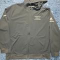 Adidas Jackets & Coats | Adidas Hooded Windbreaker Jacket Size 2xl Xxl Mens Commonwealth Athletic Gray | Color: Gray | Size: 2xlt