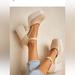 Free People Shoes | Free People Gwen Platform Mary Janes | Color: Cream | Size: 11