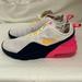 Nike Shoes | Euc Nike Women’s Air Max Motion 2 Running Shoes In Pink, Navy And White. Sz 8.5 | Color: Pink/White | Size: 8.5