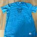 Adidas Shirts | Disney Shirt Adidas Mens Small Light Blue Mickey Mouse Sports Basketball Soccer | Color: Blue | Size: S