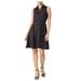 Kate Spade Dresses | Kate Spade Daisy Dot Floral Dress. Black/Pink/White Womens Size 6 | Color: Black/Pink | Size: 6