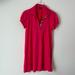 Burberry Dresses | Burberry | Hot Pink Y2k Preppy Polo Shirt Dress Sz 42 (L) | Color: Pink | Size: L