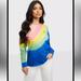 Polo By Ralph Lauren Tops | $98 Polo Ralph Lauren Women's Tie Dye Pastel Long Sleeves T Shirt Nwt S | Color: Blue/Pink | Size: S