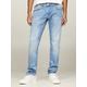 Slim-fit-Jeans TOMMY JEANS "SCANTON SLIM" Gr. 34, Länge 32, blau (denim light) Herren Jeans Slim Fit