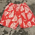 J. Crew Swim | Boys Jcrew Crewcuts Sz 12 Boys Red And White Sailboat Swimsuit | Color: Red/White | Size: 12b