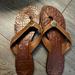 Tory Burch Shoes | Lightly Worn Leather Tory Burch Sandals Size 9 | Color: Brown | Size: 9