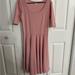 Lularoe Dresses | Lularoe Nicole Dress - Size L | Color: Pink | Size: L