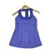 Lululemon Athletica Tops | Lululemon Halter T-Back Striped Tank Size 6 Purple | Color: Purple | Size: 6