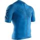 X-BIONIC ® TWYCE 4.0 CYCLING ZIP SHIRT SH SL MEN, Größe XL in Blau