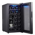 Beverage Refrigerator Mini,Constant Temperature Wine Cabinet Adjust Temperature Freestanding Counter Top Bar Fridge Quiet Operation Compressor