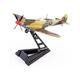 JEWOSS irplane Model Plane Toy Plane Model Diecast Metal Alloy Model 1/72 Scale Air Force Spitfire Aircraft Airplane Fighter Model Toy
