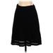 Max Studio Casual Skirt: Black Solid Bottoms - Women's Size X-Small