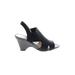 Anne Klein Wedges: Black Shoes - Women's Size 7 1/2