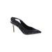 White House Black Market Heels: Slip On Stiletto Glamorous Black Shoes - Women's Size 8 - Pointed Toe