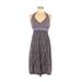 Athleta Casual Dress Halter Sleeveless: Purple Dresses - Women's Size 6