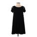 Lulus Casual Dress - A-Line: Black Solid Dresses - Women's Size Small