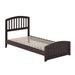 Red Barrel Studio® Aritina Solid Wood Slat Bed Wood in Brown | 41.5354 H x 41.6535 W x 82.126 D in | Wayfair 423ADC1819A6402CA9EDDAA46E94E5BB