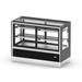 Vollrath RDCCB-48SS 48" Self Service Countertop Refrigerated Display Case - (3) Shelves, 120v, 3 Shelves, Black