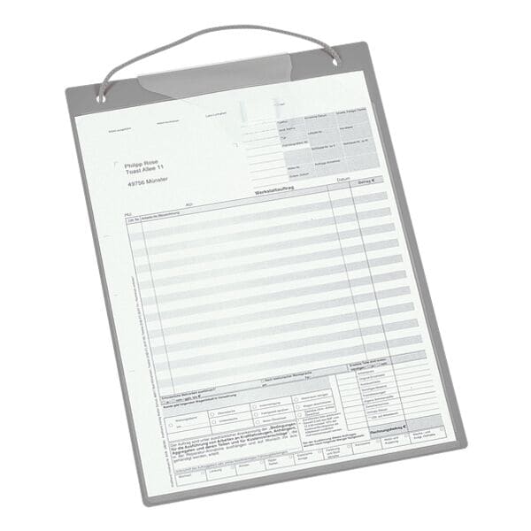 EICHNER 30 Auftragstaschen A4 »Eco« grau, 23x33 cm Image