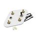 For SG 6 Holes Prewired 2T2V Guitar Wiring Harness Kit 3 Way Switch New