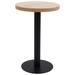 vidaXL Bistro Table Light Brown/Dark Brown MDF