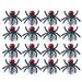 NUOLUX 60pcs Simulation Fly Trick Toys Party Prank Props Mischief Insect Models Kids Accessories for Daily Festival (Black)