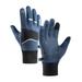 Pxiakgy Motorcycle Gloves Touchscreen Cycling Gloves Warm Winter Thermal Gloves Mountain Bike Anti Slip Gloves Breathable Lightweight Dirt Street Bike Glove Non Slip For Cold Blue+XL