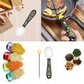 Apmemiss Clearance Digital Measuring Spoon Scale with1Replaceable Temperature Needle Food Coffee Weigh Scale High Precision for Home 500/0.1g for Kitchen Gadgets