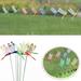 Stiwee Home Decoration Garden Decor 24pcs Fake Dragonflies Garden Stakes 3D Dragonflies Garden Decor Dragonflies Garden Ornaments Patio Decoration Dragonflies Stakes With Sticks 4 Colors Set