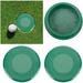 3Pcs Green Golf Cup Cover 4 Inch Golf Hole Putting Green Golf Practice Training Aids Golf Training Equipment for Outdoor Activities Golf Activities