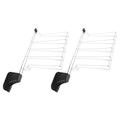 2 Pcs Toaster Grill Warming Rack Sandwich Component Stainless Steel Stand Bread