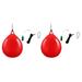 2Pcs Water Heavy Bag with Water Injector Hook Heavy Bag Water Punching Bag for Household Hanging Boxing