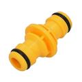 2 Way Male Straight Garden Hose Water Pipe Connector Fast Joiner Coupler 1pc