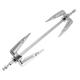 stainless chocolate fountain steel rotisserie meat forks grill rotisserie spit rod barbecue rotating universal rotisserie grill system for kitchen smoker grill grill mats for outdoor grill