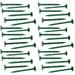 150pcs Plastic Garden Stakes Lawn Ground Nails Garden Ground Stakes Multi-function Garden Stakes