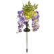 Solar Wisteria Flower Solar Lights Outdoor Garden Decoration Garden Landscape Lamp Landscape Lighting Yard Lights