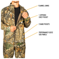 Hot Shot Menâ€™s Flannel Lined Camo Hunting Jacket â€“ Camouflage Outdoor Jacket for Men