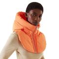 Jiyugala Women False Vest Sleeveless Zip Up False Hooded Collar Padded Gilet Lightweight Winter Detachable Half Vestcoat