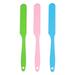 3 Pcs Silicone Hair Removal Stick Silicone Spatula Turner Metal Spatula for Wax Waxing Wax Device